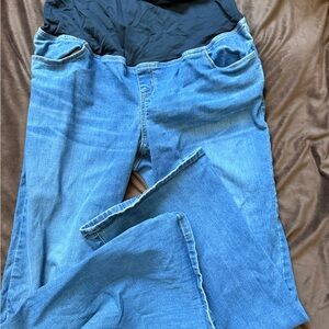 Ingrid by Ingrid & Isabel Women's Blue Maternity Jeans size 14